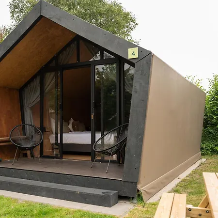 Κάμπινγκ Tenthuisje In Het Groen, Met Eigen Badkamer *